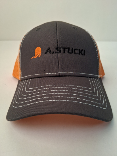 Picture of Orange and White Gradient Mesh Back Hat